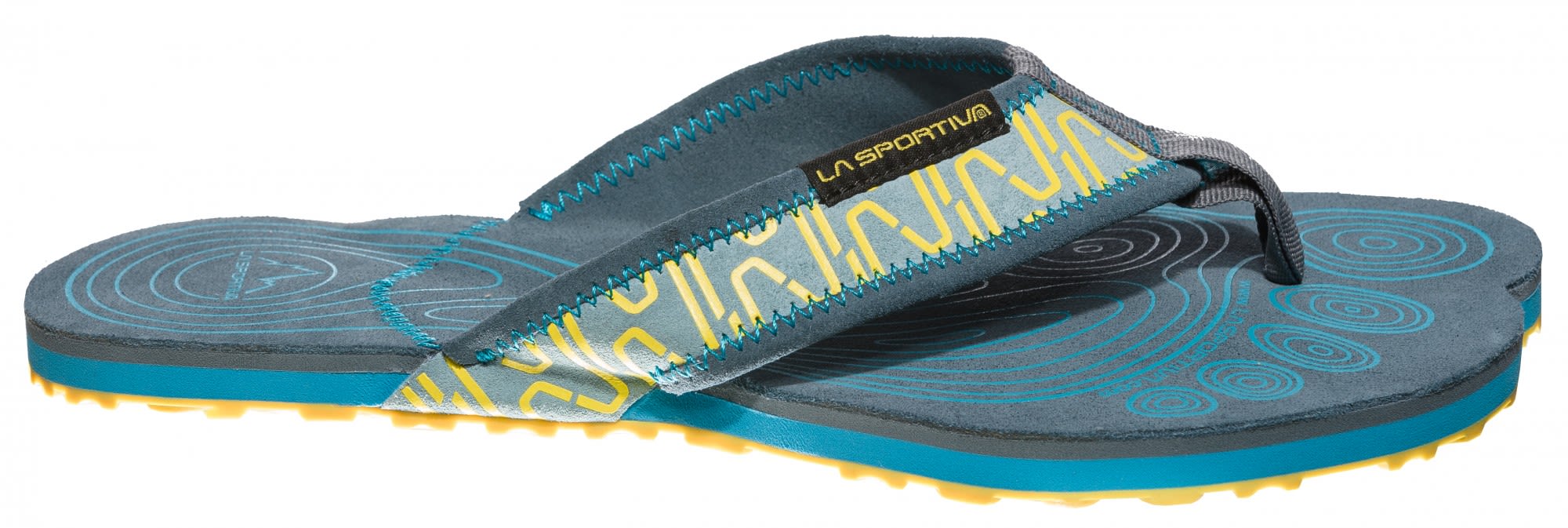 La Sportiva Komfortable weiche Herren Sandale Slate - Tropic Blue