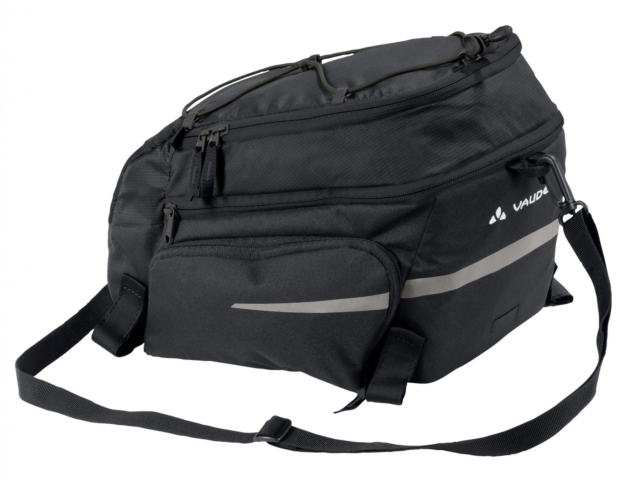 Vaude Robuste praktische Gepäckträgertasche  16l Black