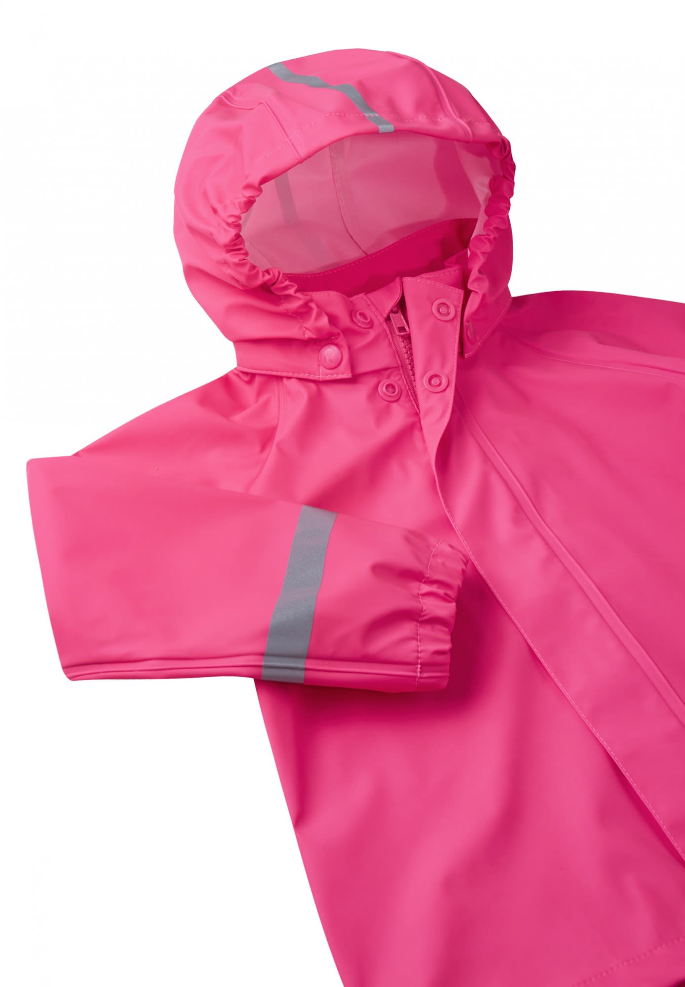 Reima Wasserdichte vielseitige Kinder Regenjacke Candy Pink