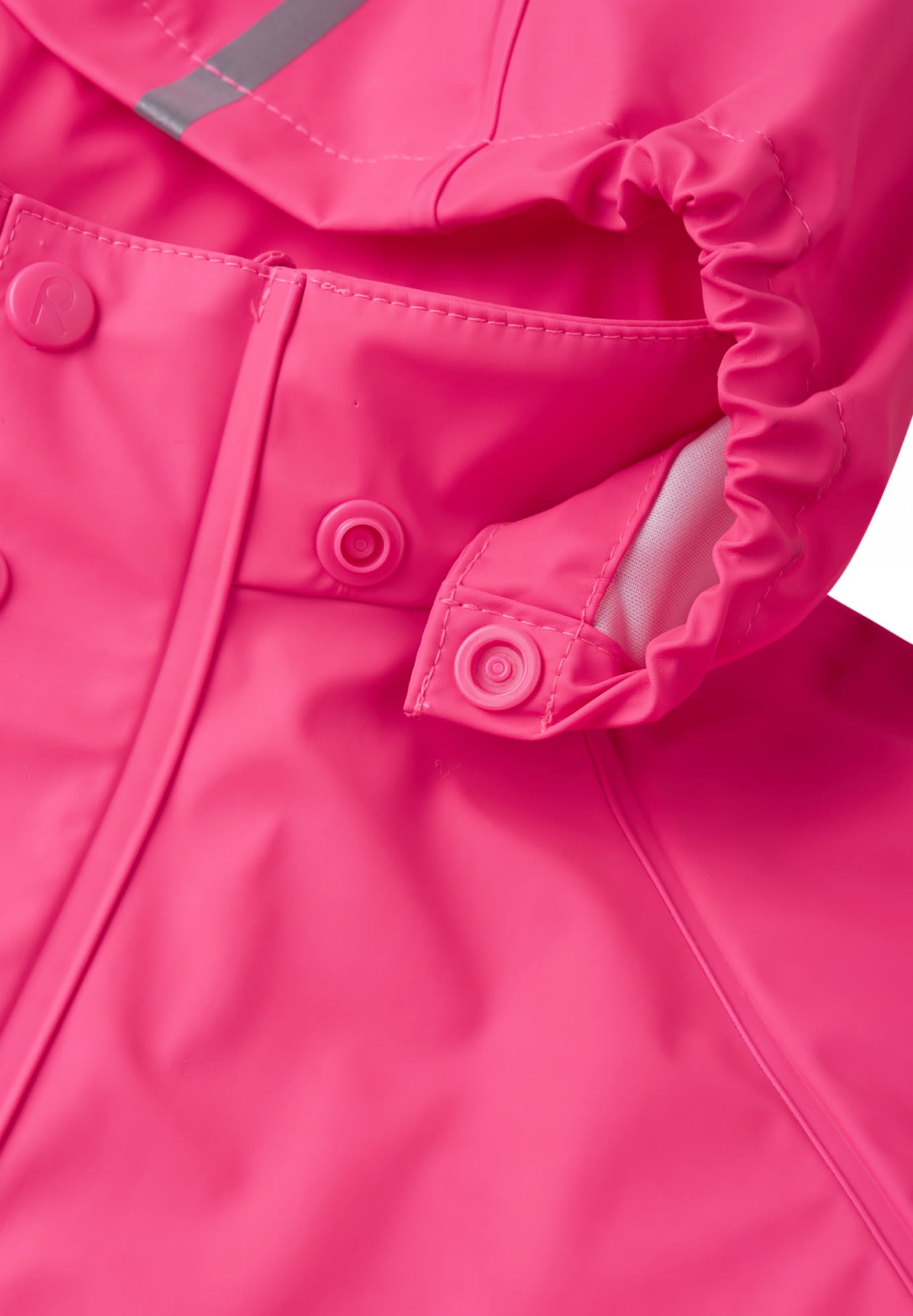 Reima Wasserdichte vielseitige Kinder Regenjacke Candy Pink