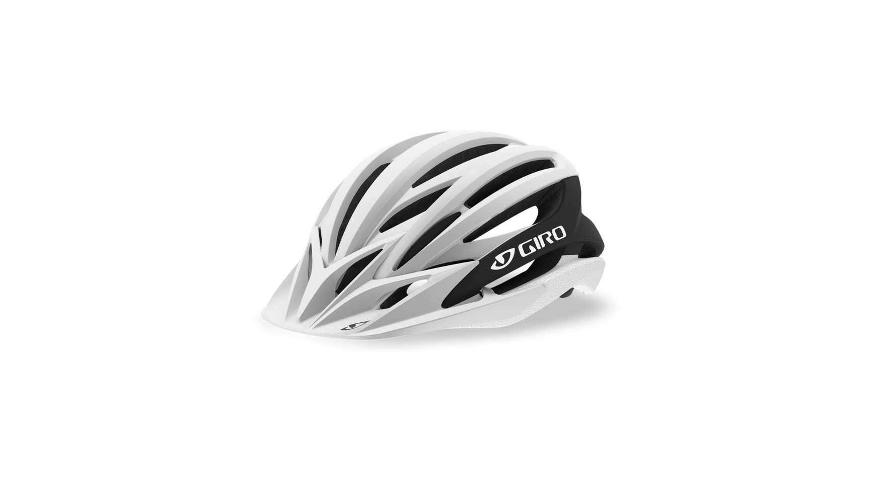 Giro Kompakter anpassbarer Fahrrad Helm Matte White - Black 20