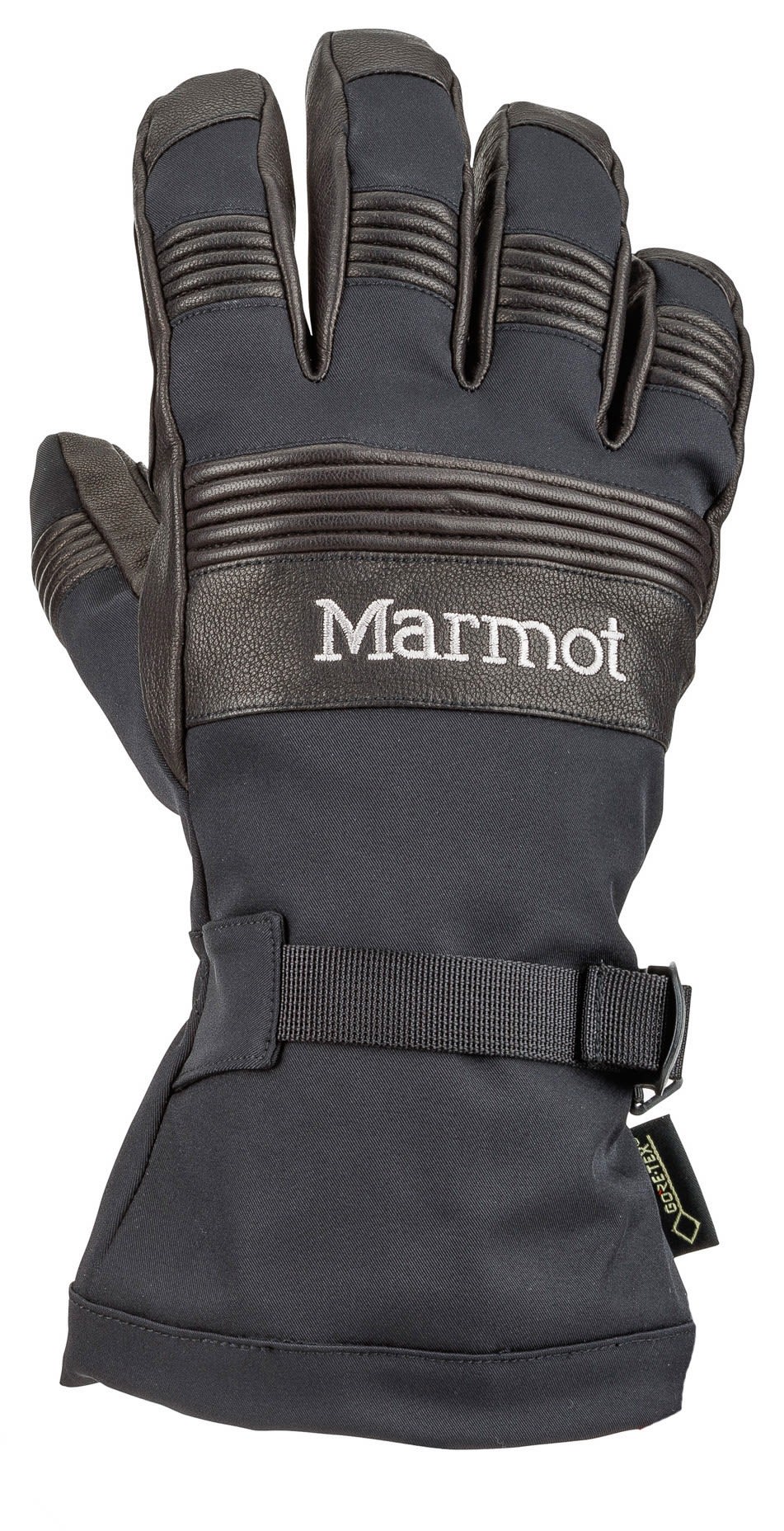 Marmot Wasserdichter warmer GoreTex® Herren Ski Lederhandschuh Black