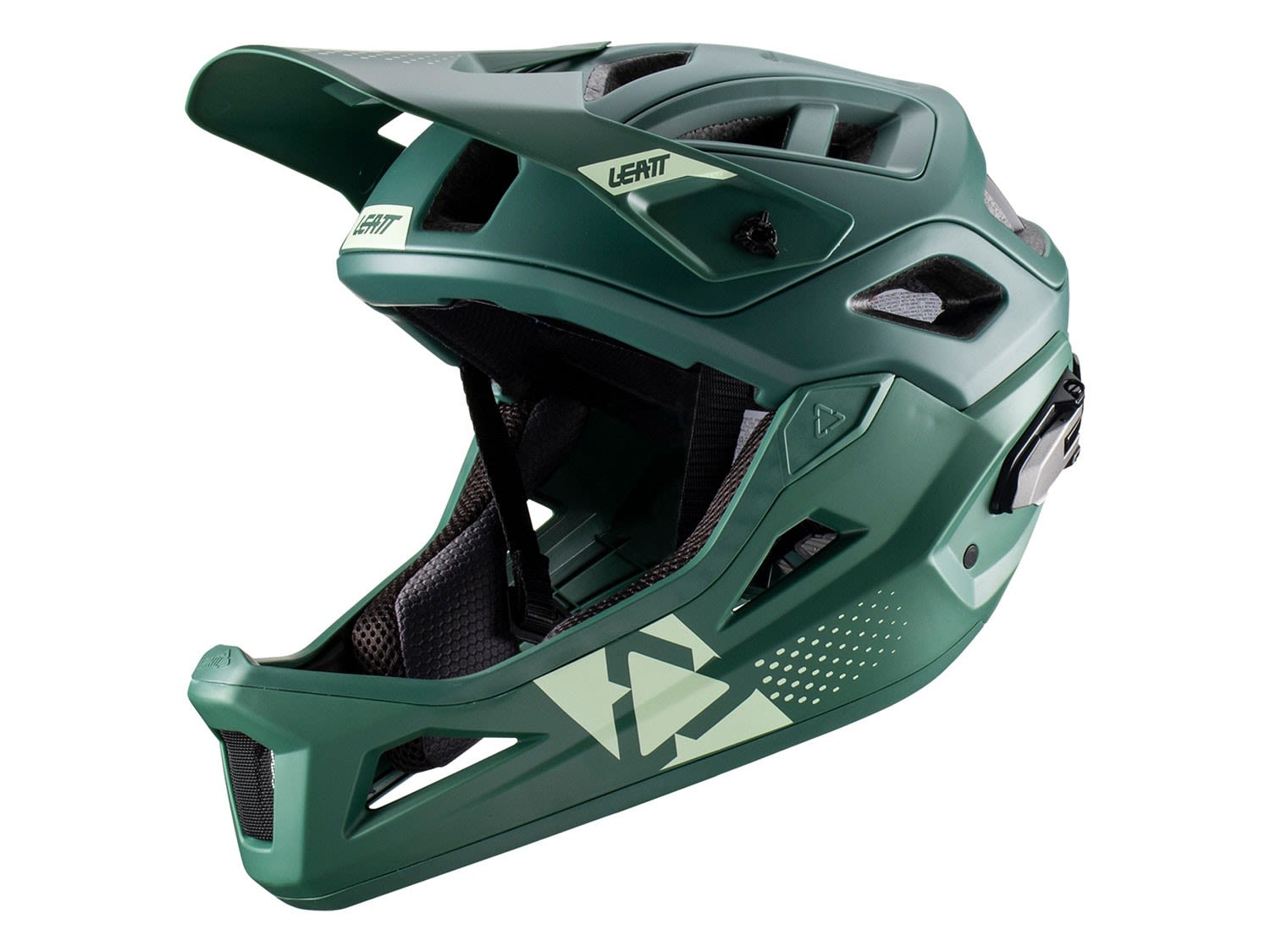 Leatt Helmet MTB 3.0 Enduro Grün, Fahrradhelme, Größe Mens - Farbe Ivy LE-HLT-2180-2303