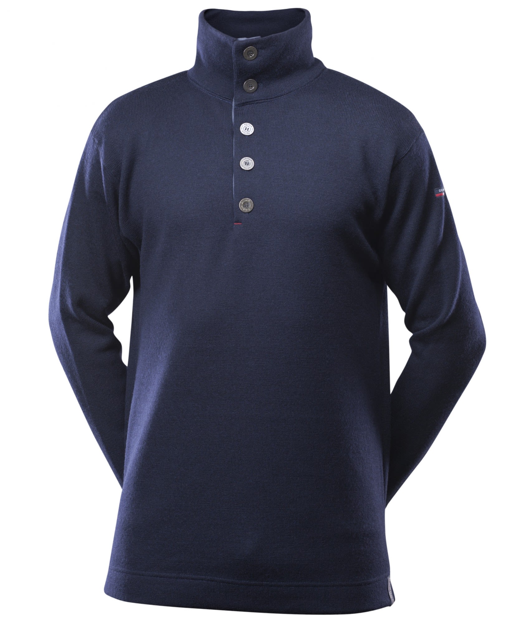Image of Devold Originals Blaatroie Sweater Button Neck