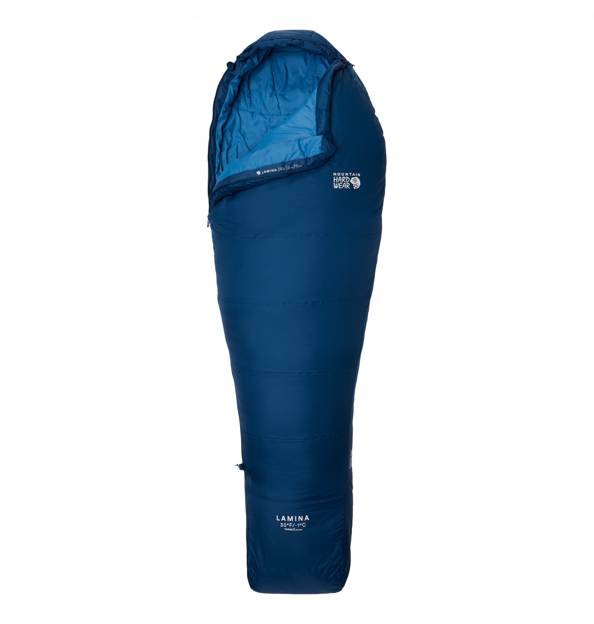 Mountain Hardwear Lamina 30F/-1C Regular Blau | Größe Regular - RV links Kunst