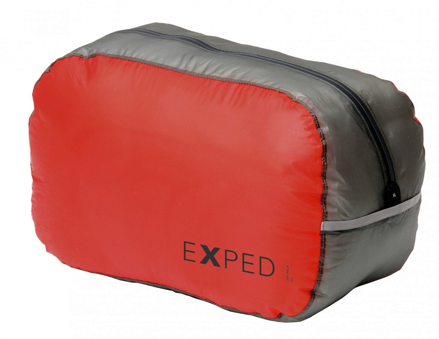Exped Zip Pack UL XL Grau / Rot | Größe 17l |  Kulturtasche