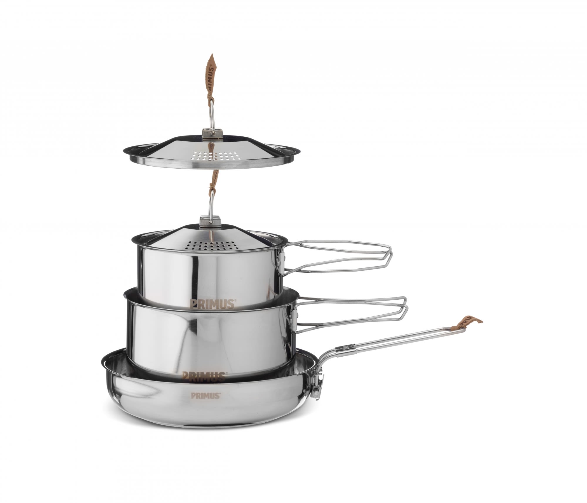 Primus Campfire Edelstahlset Small Unisex Silver One Size