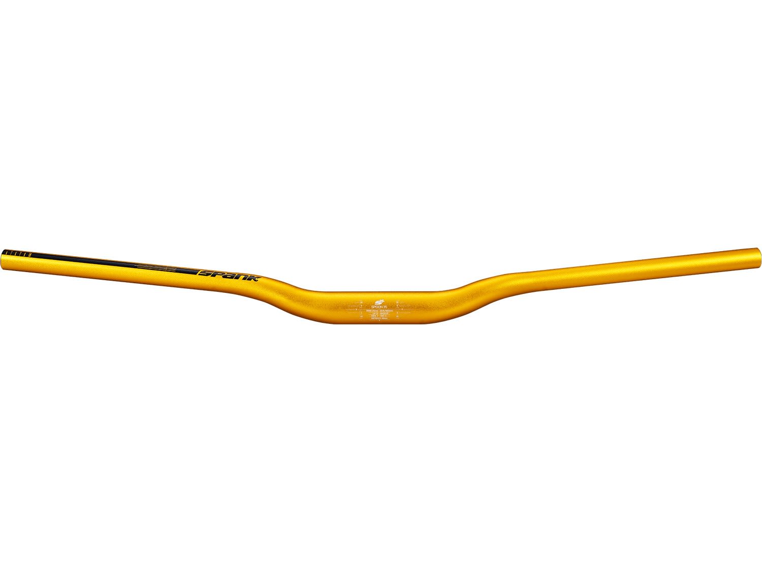 Spank Spoon 35 Fahrradlenker Gelb, Fahrradlenker, Größe 40 mm - Farbe Gold SP-BAR-0069