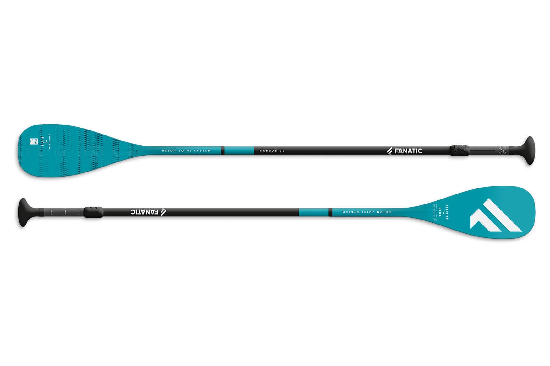 Fanatic Paddle Carbon 35 Adjustable 7.25" Blau |  SUP Zubehör