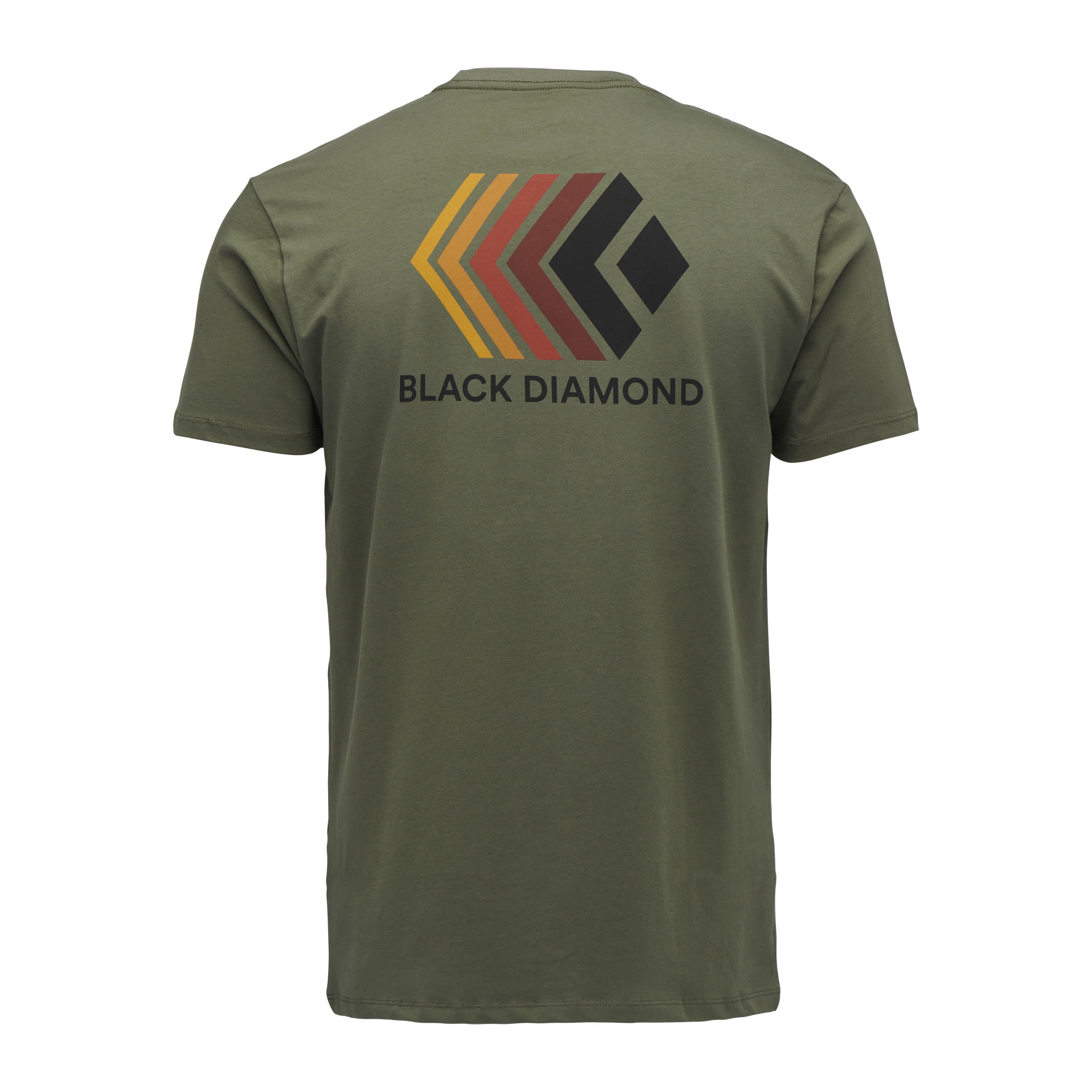 Black Diamond M Faded Tee Oliv | Größe XS | Herren Kurzarm-Shirt