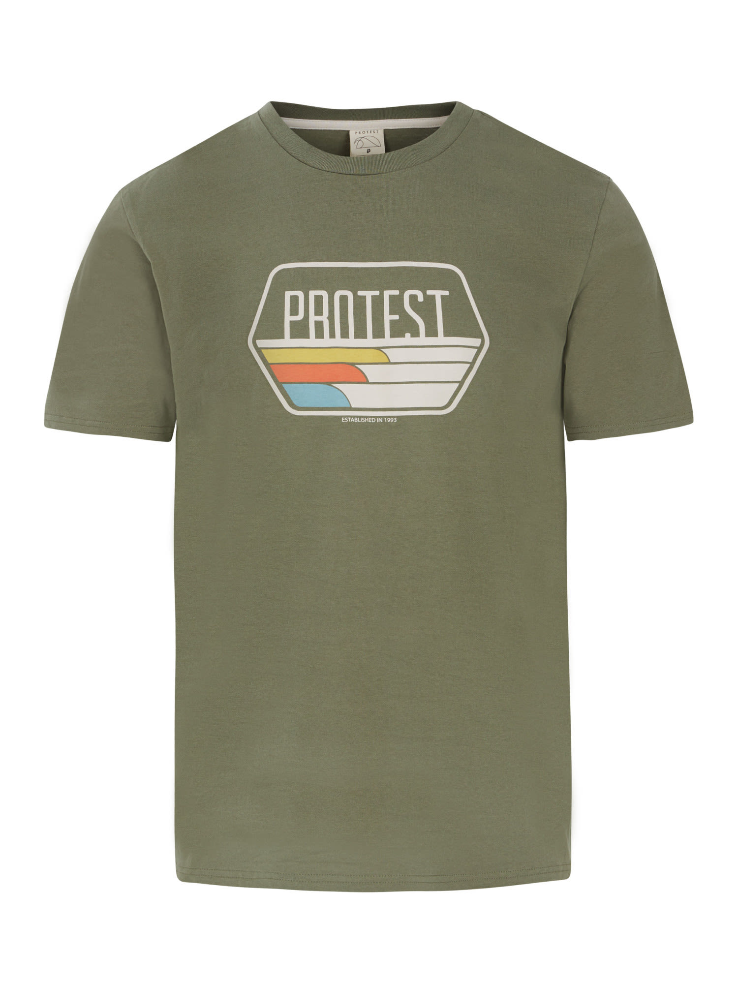 Protest M Prtstan T-shirt Grün | Herren Kurzarm-Shirt