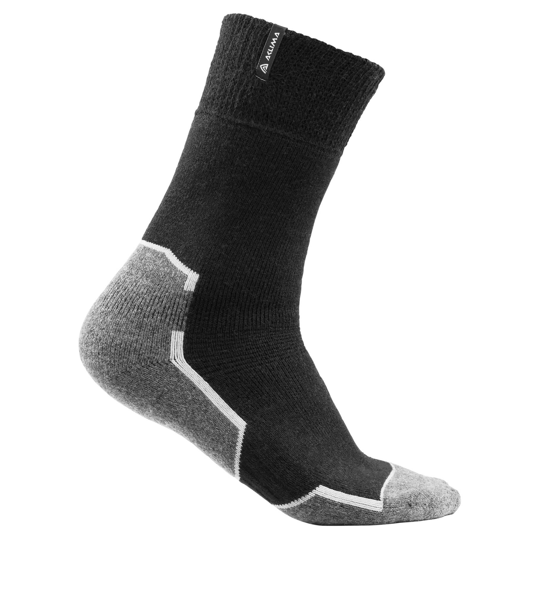 Aclima Warmwool Socks Schwarz | Größe 36 - 39 |  Kompressionssocken