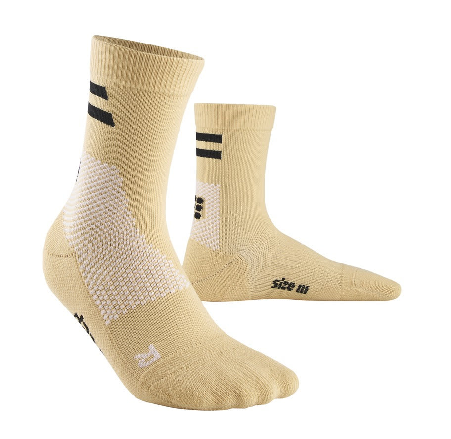 Cep Training Compression Socks Mid Cut Braun | Größe XS |  Kompressionssocken