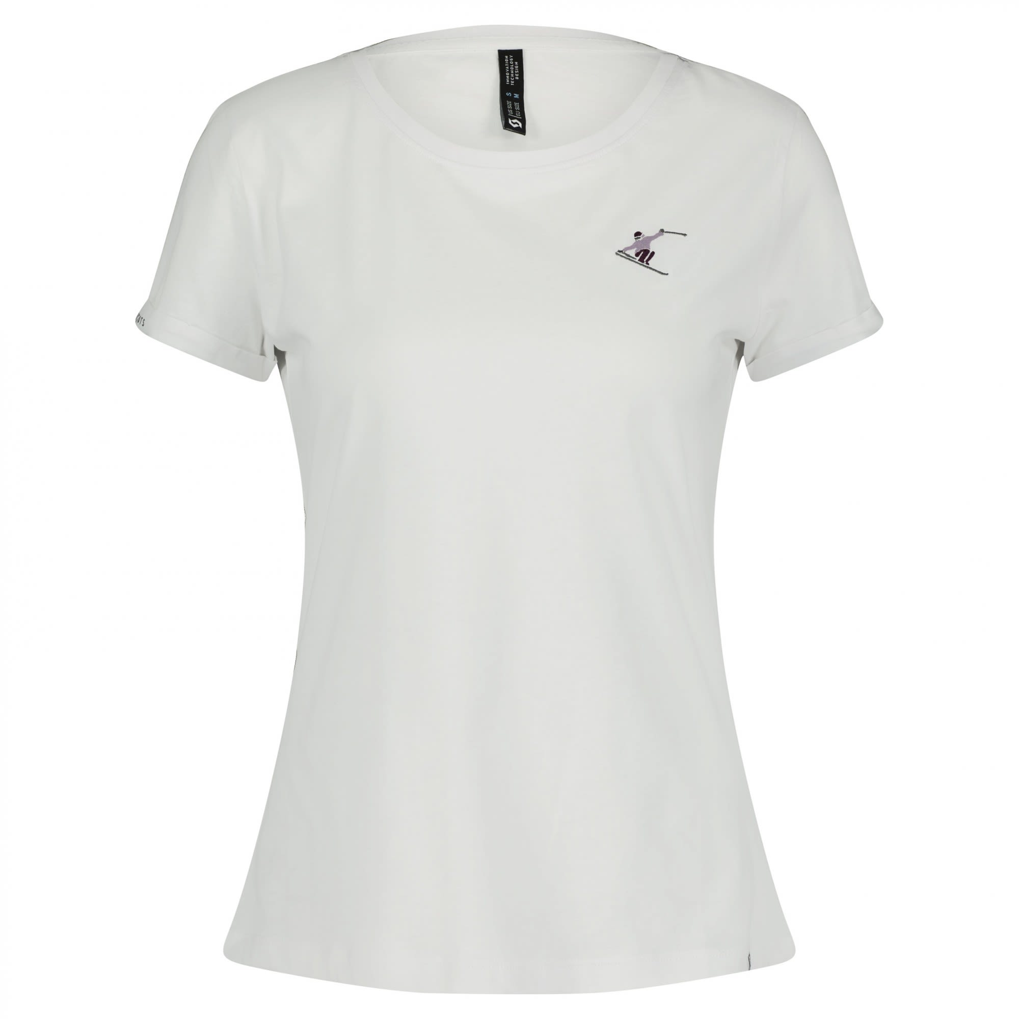 Scott W Division S/sl Tee Weiß | Damen Kurzarm-Shirt
