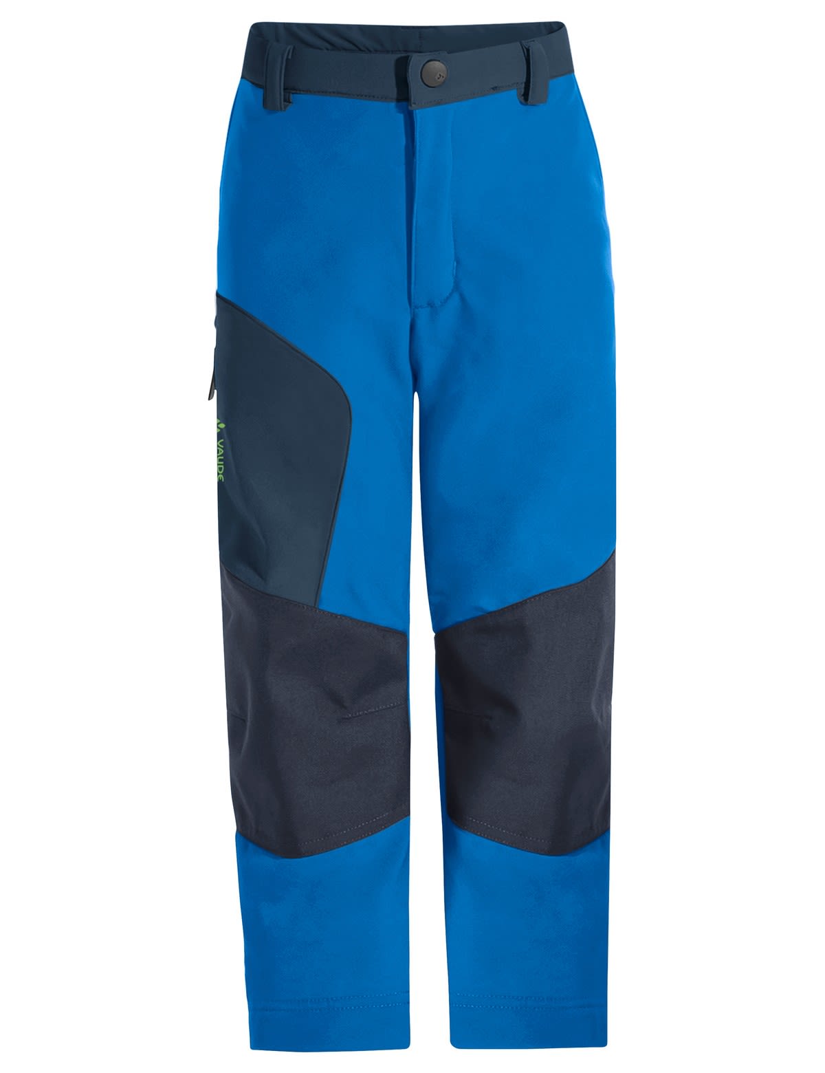 Vaude Kids Rondane Pants Blau | Größe 98 | Kinder Softshellhose