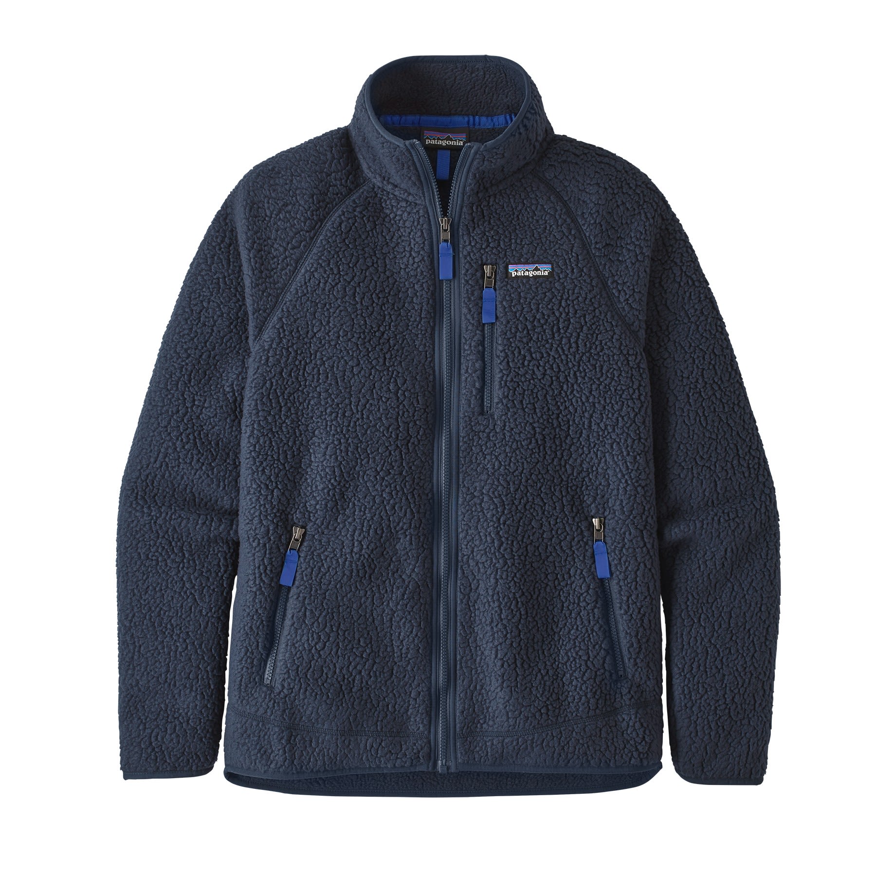 Patagonia M Retro Pile Jacket Blau | Größe S | Herren Anorak