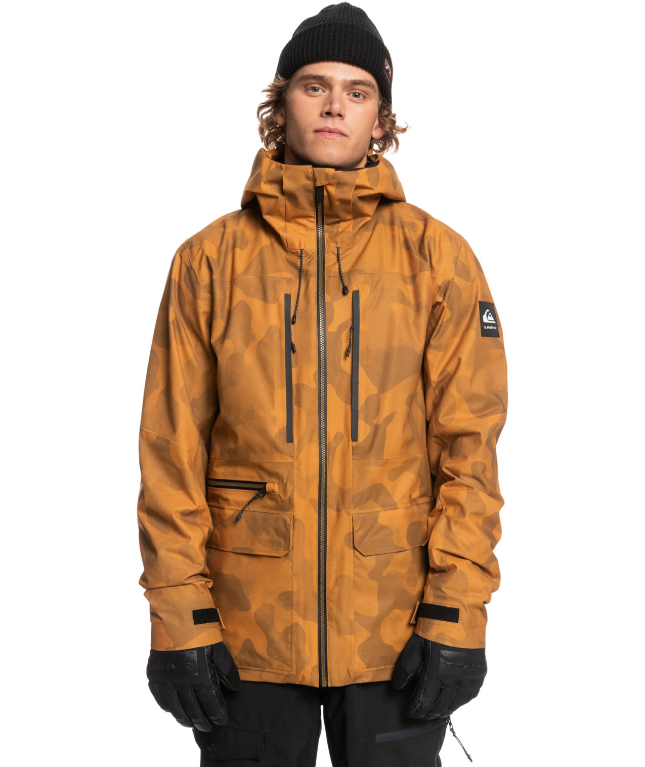 Quiksilver M Carlson Stretch Quest Jacket (vorgängermodell) Orange | Herren Ski