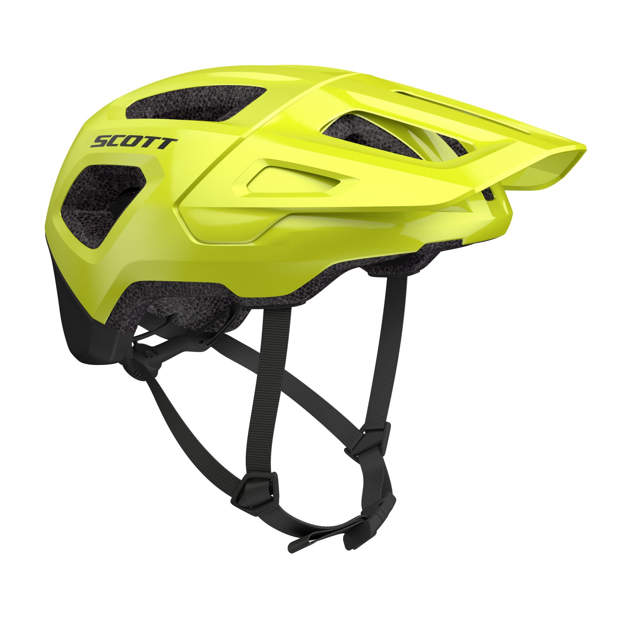 Scott Junior Argo Plus Helmet Gelb | Größe XS-S | Kinder Fahrradhelm
