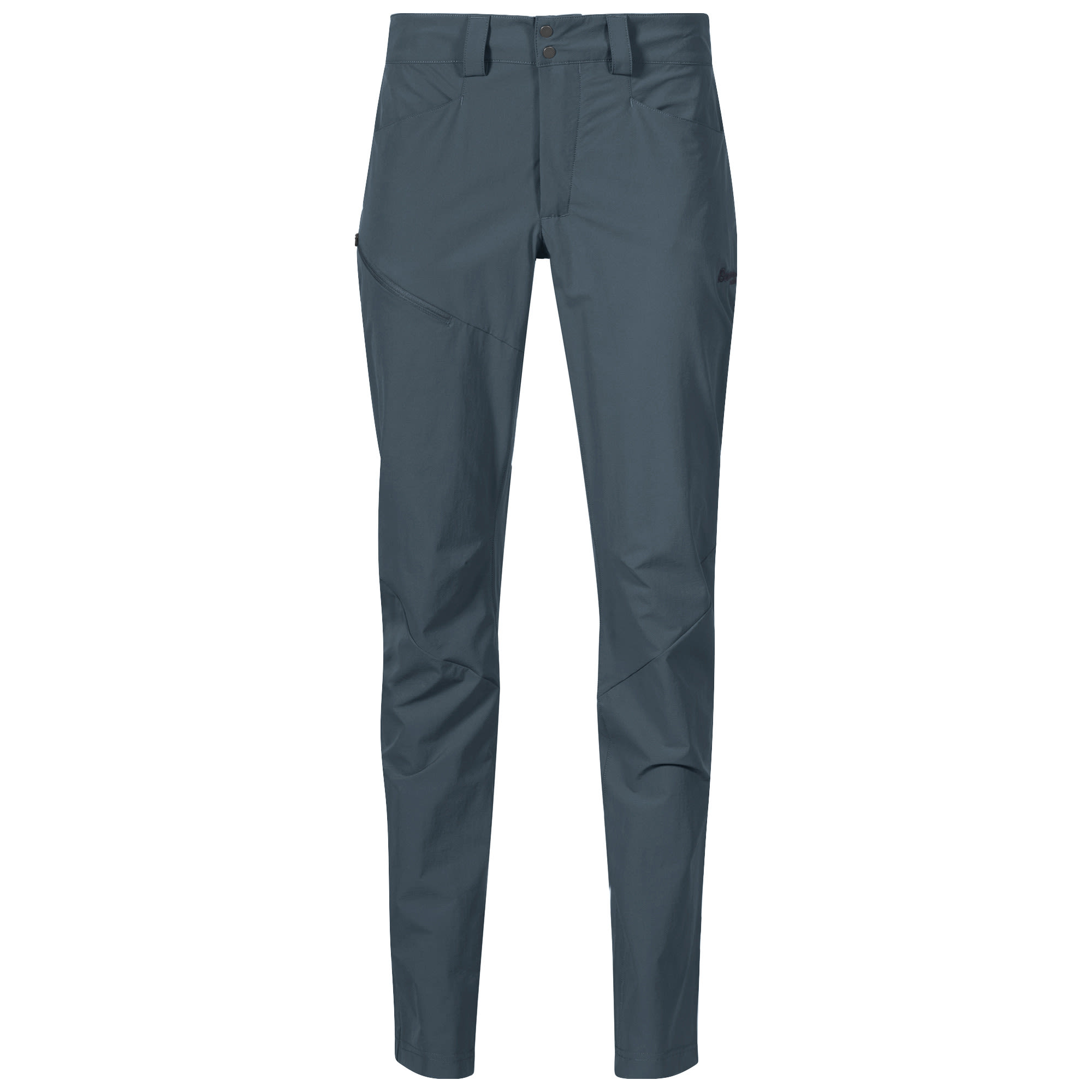 Bergans W Vandre Light Softshell Pants Blau | Größe 38 | Damen Softshellhose