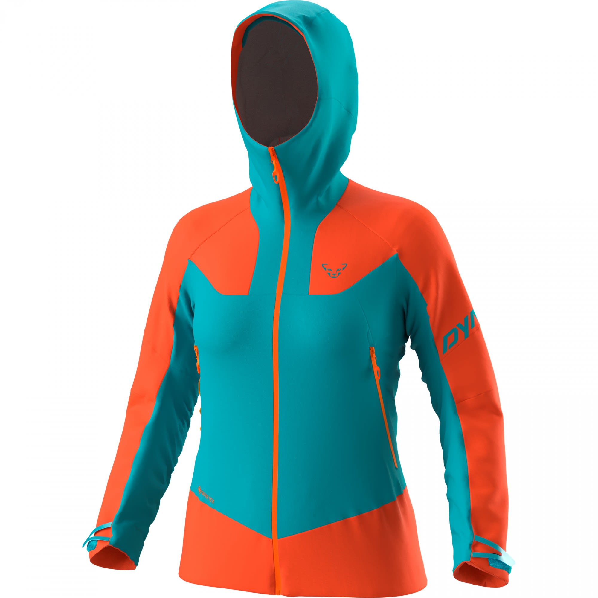 Dynafit W Radical 2 Gore-tex Jacket Colorblock / Blau / Orange | Damen Ski- & Sn