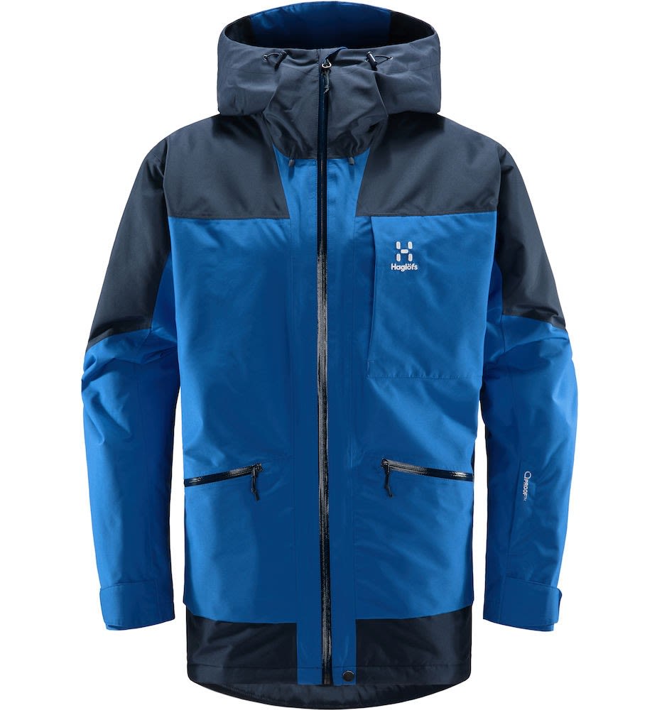 Haglöfs M Lumi Insulated Jacket Colorblock / Blau | Herren Ski- & Snowboardjack