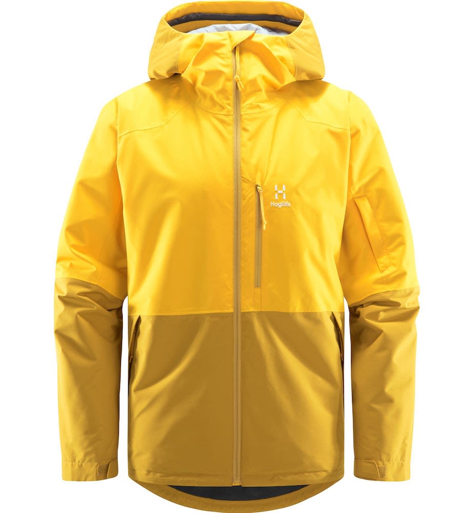 Haglöfs M Gondol Insulated Jacket Colorblock / Gelb | Herren Ski- & Snowboardja
