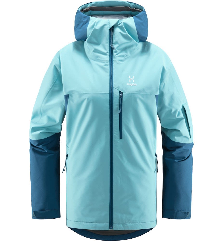 Haglöfs W Gondol Insulated Jacket Colorblock / Blau | Größe XS | Damen Ski- &