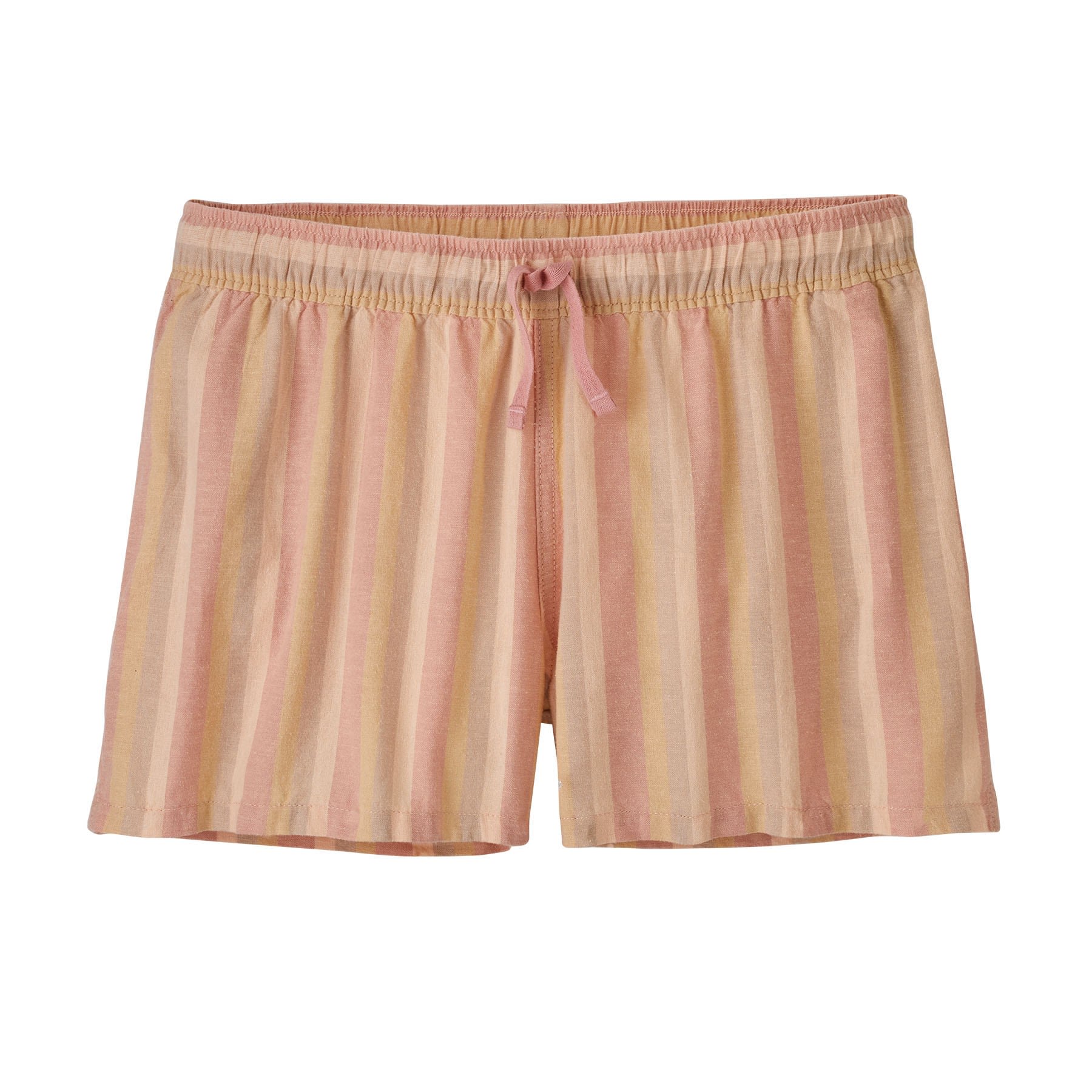 Patagonia W Island Hemp Baggies Shorts Gelb / Pink | Größe XS | Damen