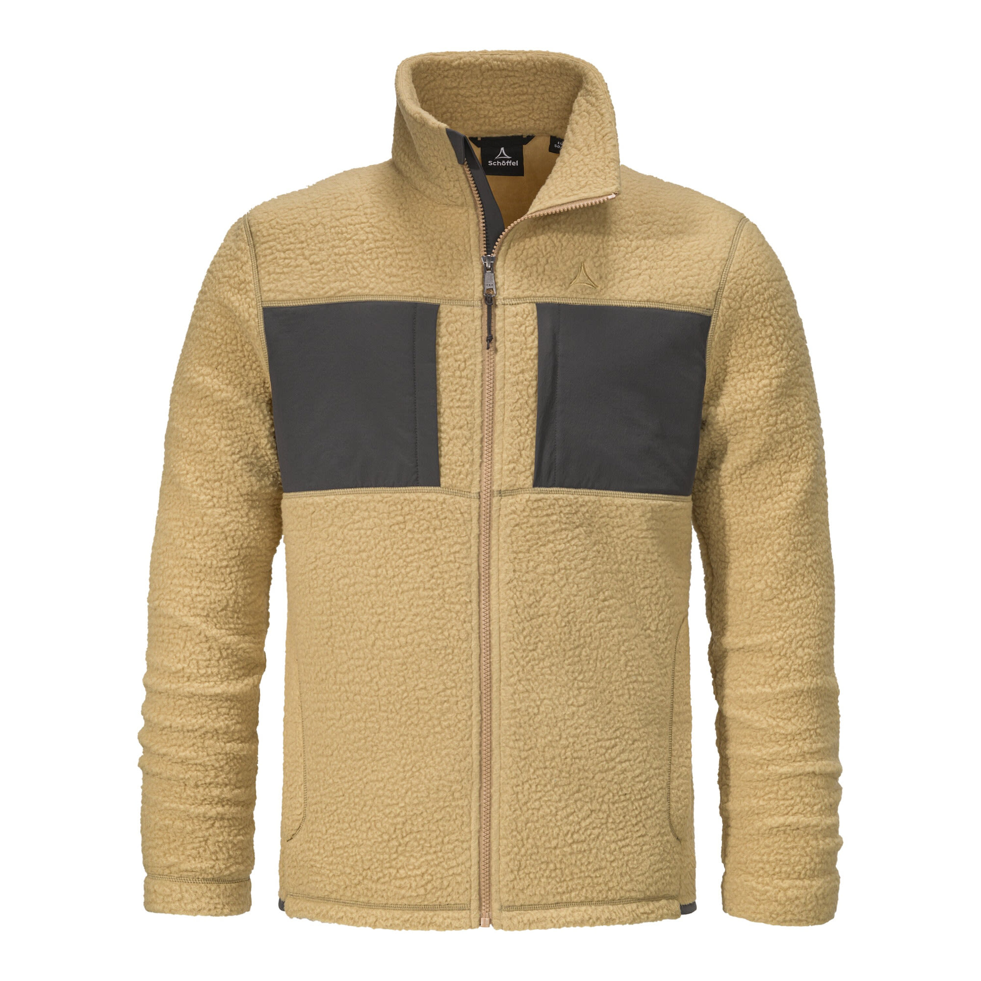 Schöffel M Fleece Jacket Atlanta Colorblock / Braun | Größe 56 | Herren Anora