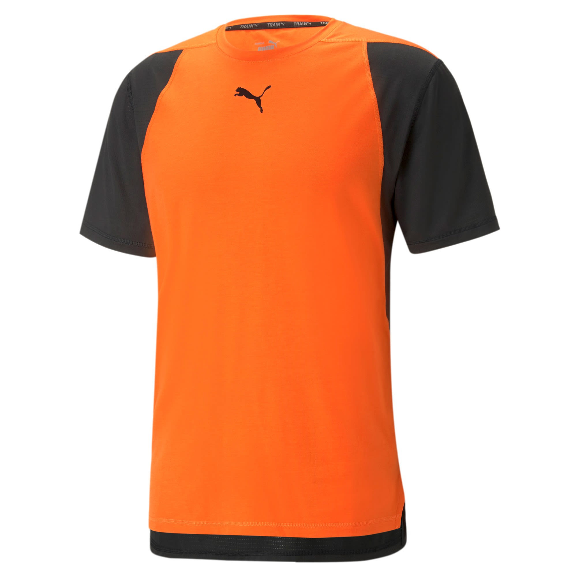Puma M Engineered For Strength Drirelease Tee Orange | Herren Kurzarm-Shirt