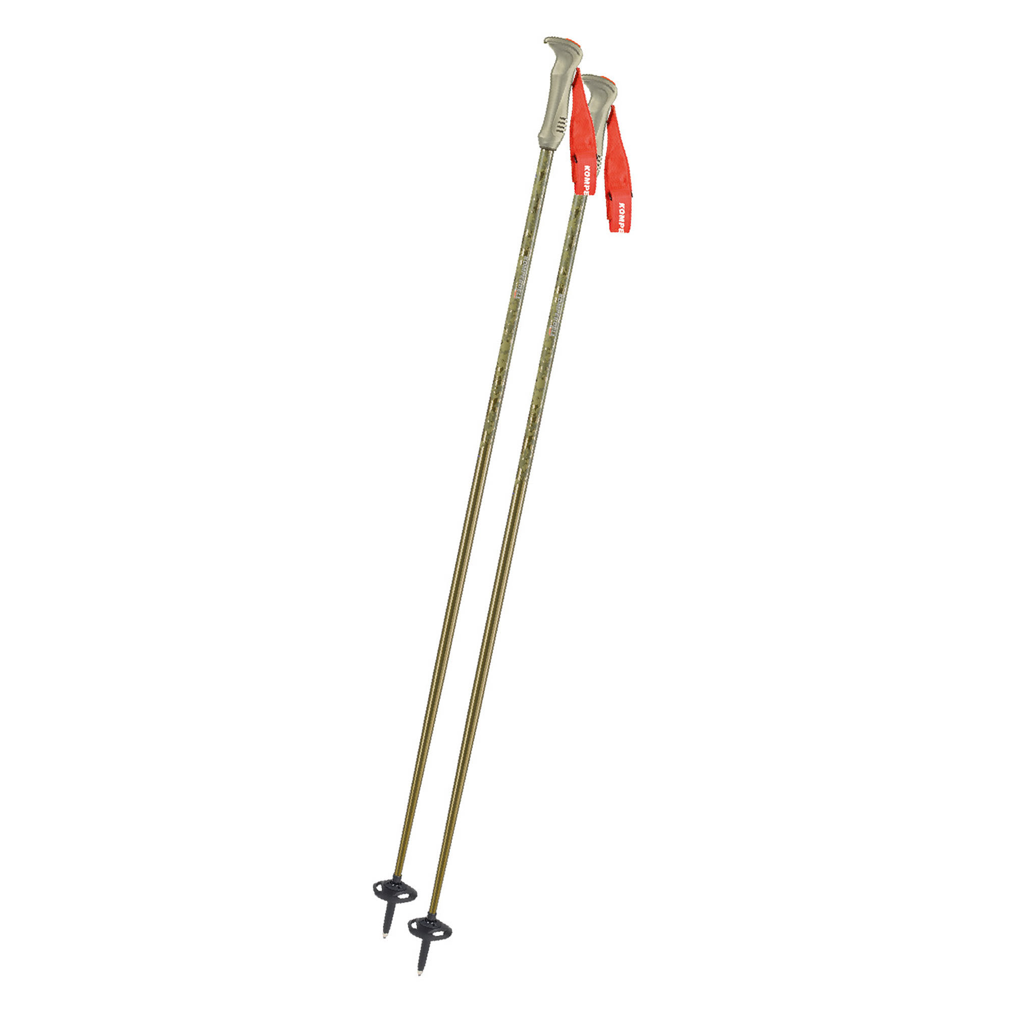 Komperdell Descent Ti Braun | Größe 115 cm |  Ski- & Tourenstock