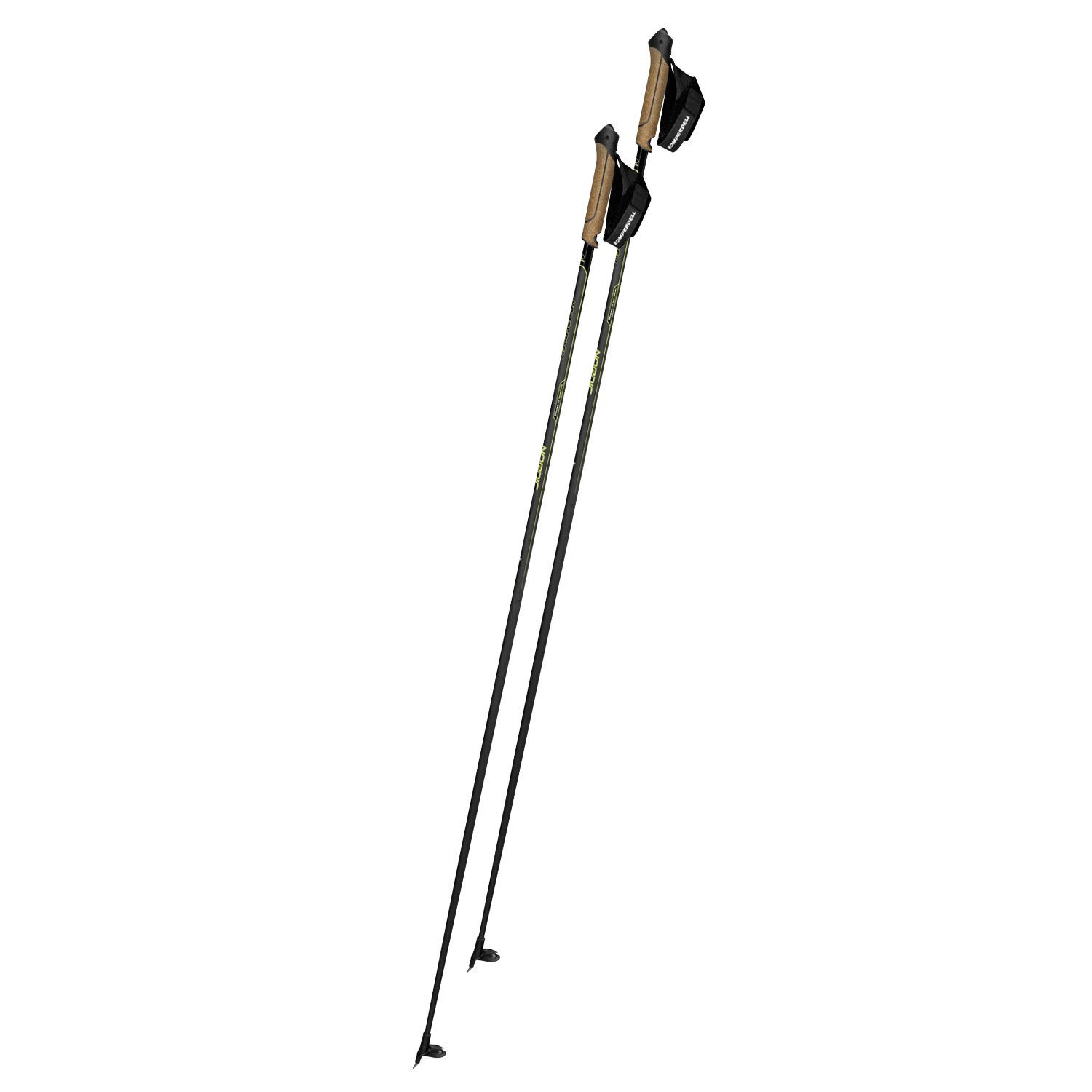 Komperdell Nordic Cx-100 Cork Gelb / Schwarz | Größe 165 cm |  Langlaufstock