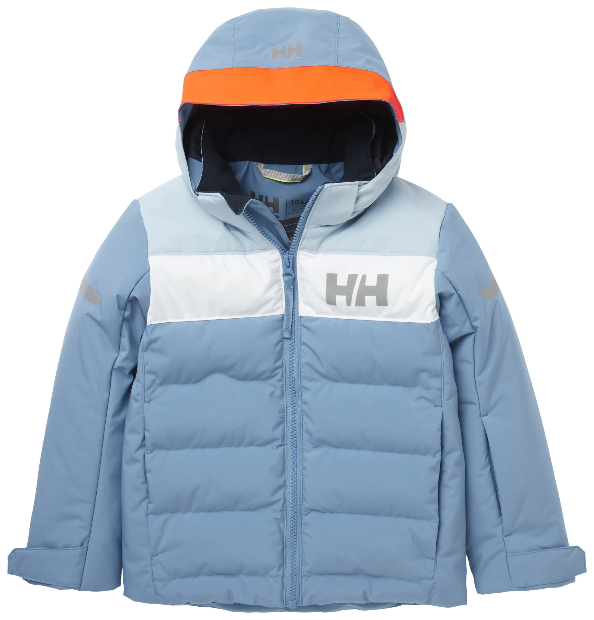 Helly Hansen Kids Vertical Insulated Jacket Blau | Größe 86 | Kinder Ski- & Sn