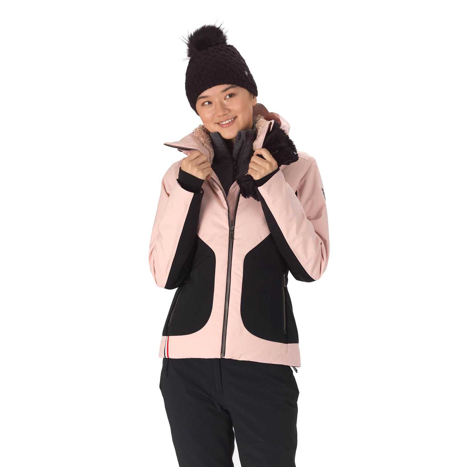 Rossignol W Nova Jacket Colorblock / Pink | Damen Ski- & Snowboardjacke