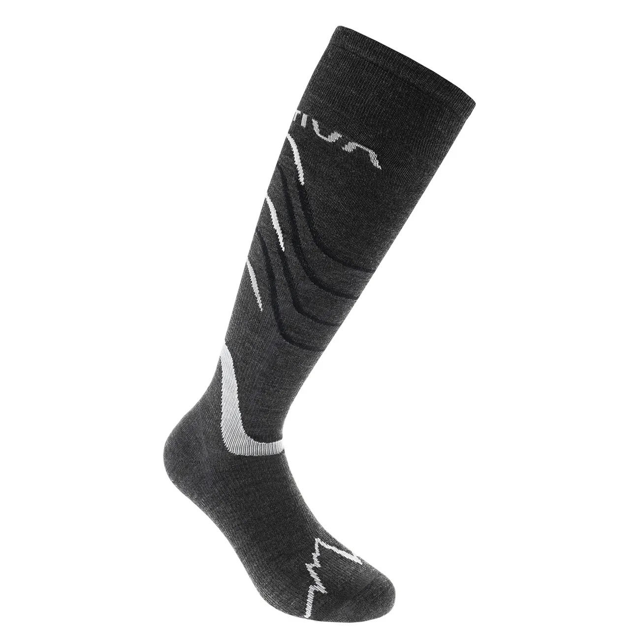 La Sportiva Skialp Socks Grau |  Kompressionssocken