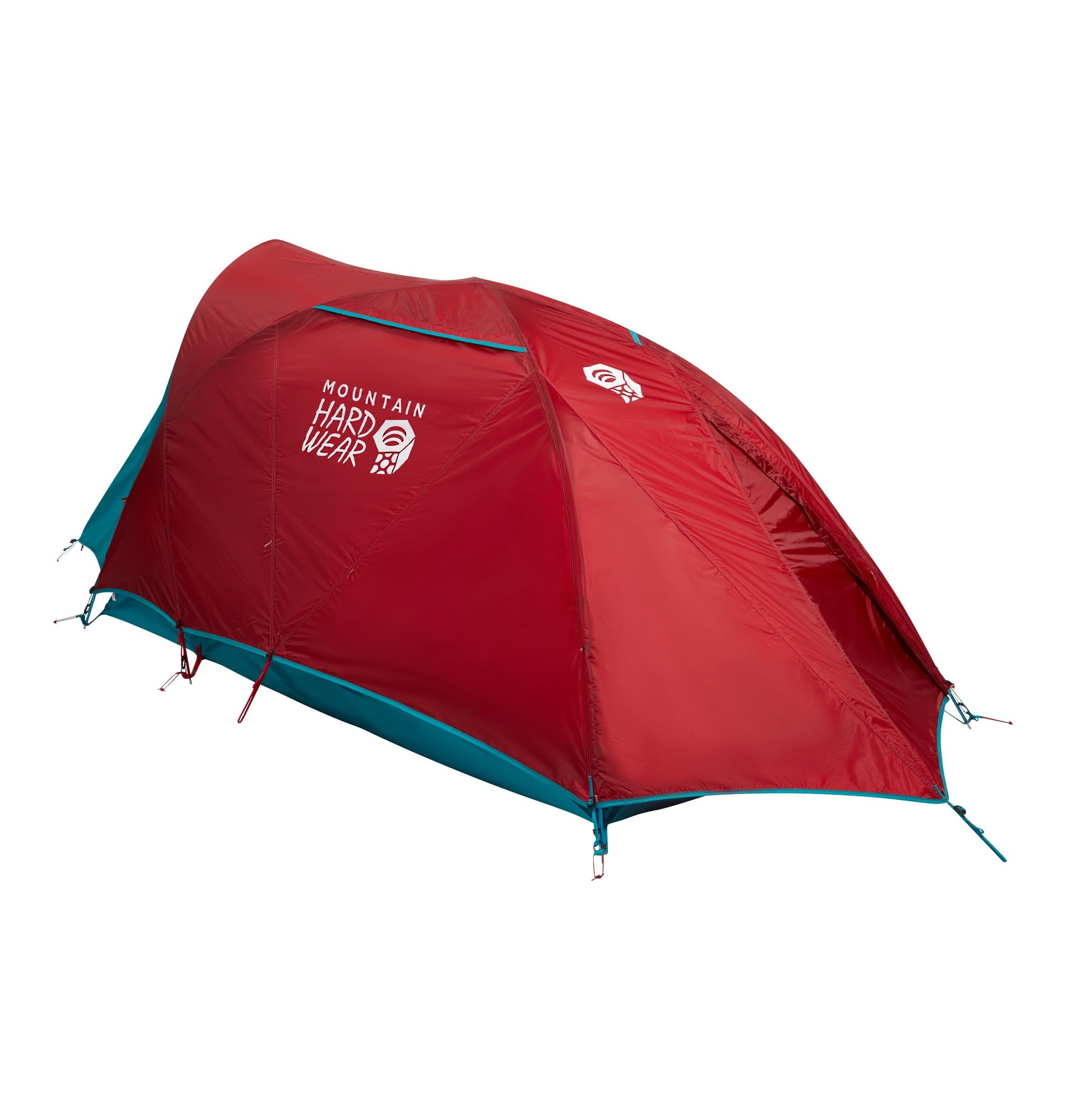 Mountain Hardwear Outpost 2 Tent Blau / Rot | Größe 2 Personen |  Kuppelzelt