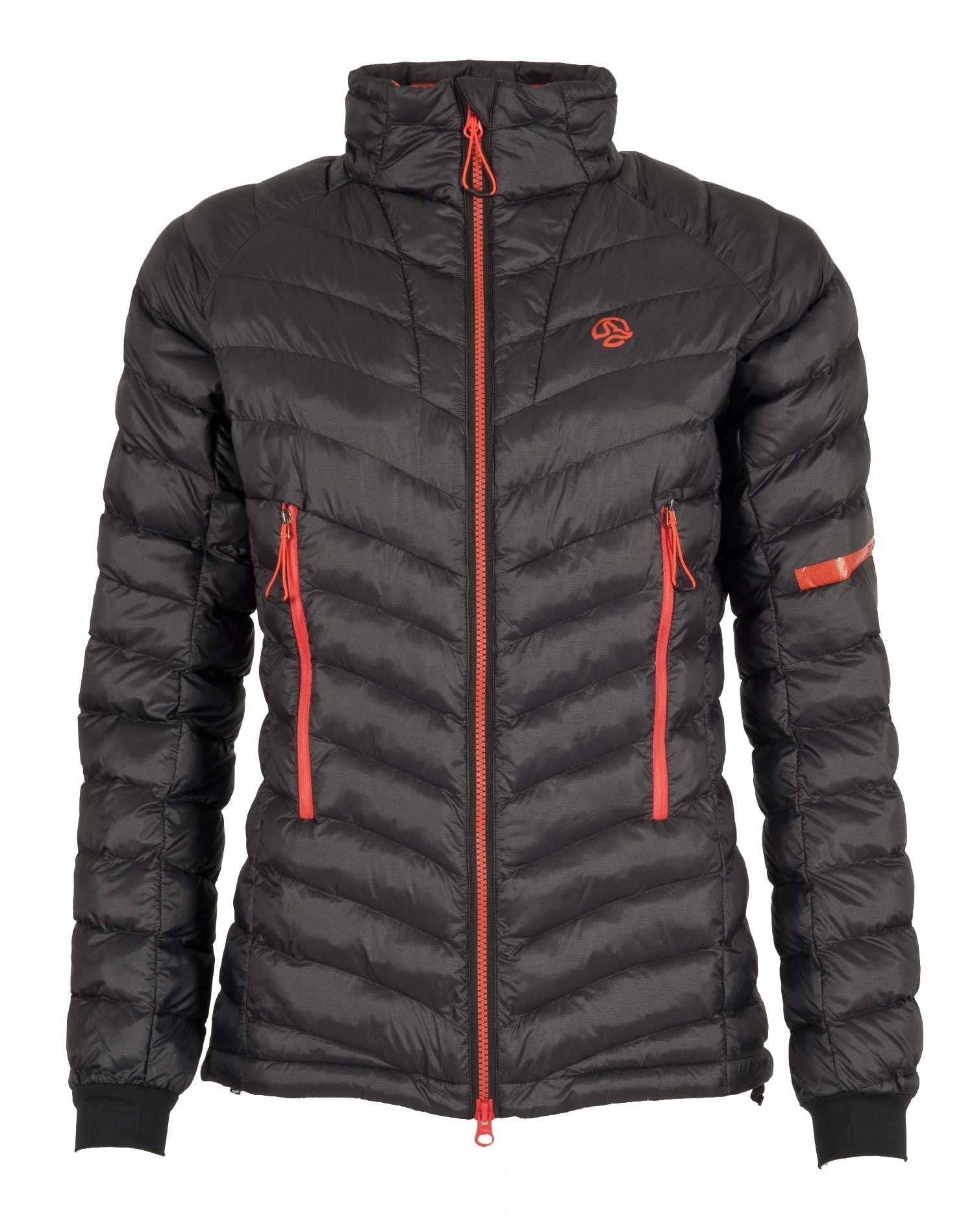 Ternua W Belay Jacket Orange / Schwarz | Damen Ski- & Snowboardjacke