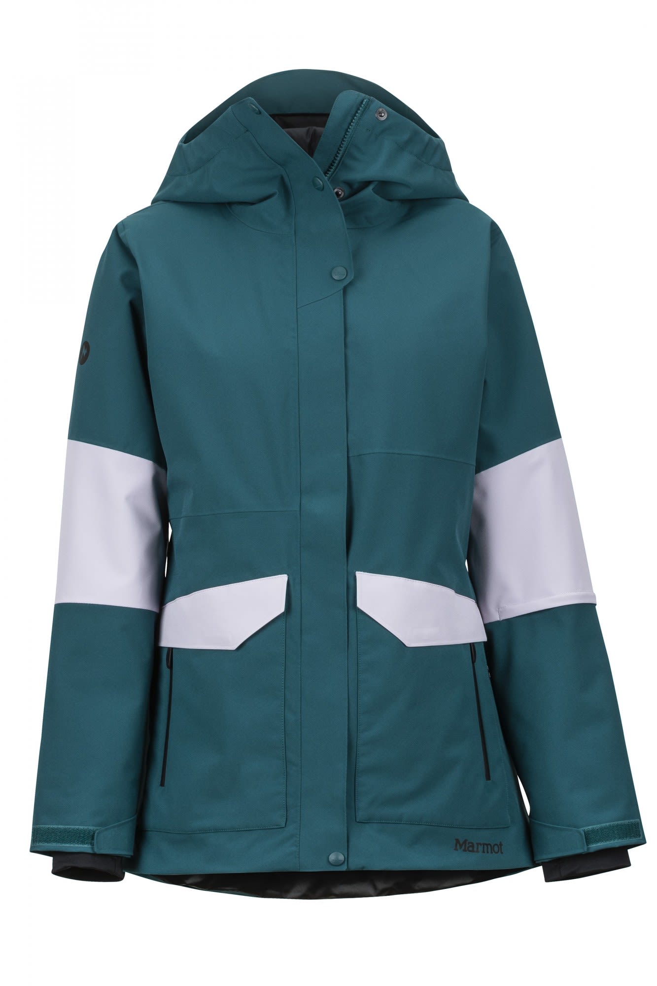 Marmot W Wilder Jacket Colorblock / Grün | Größe S | Damen Ski- & Snowboardja
