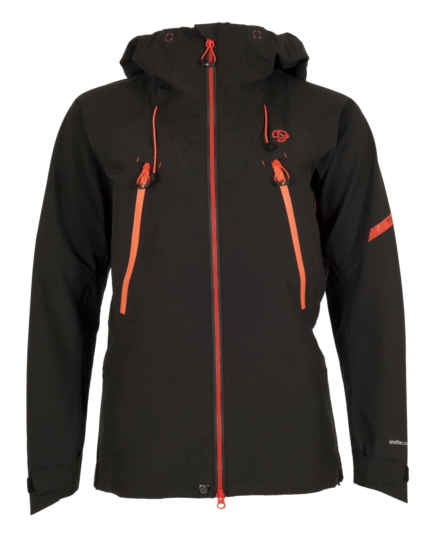 Ternua W Alpine Pro Jacket Rot / Schwarz | Damen Ski- & Snowboardjacke
