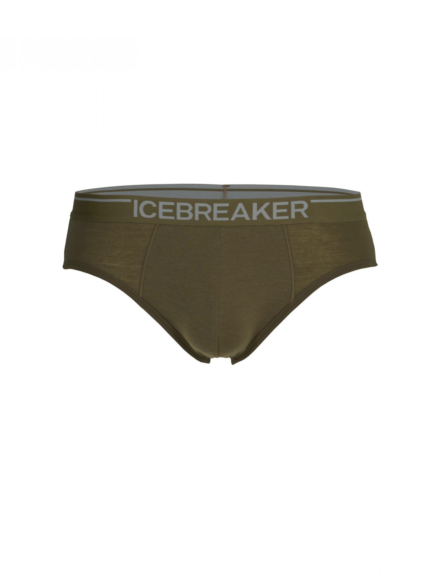 Icebreaker M Anatomica Briefs Grün | Größe L | Herren Kurze Unterhose