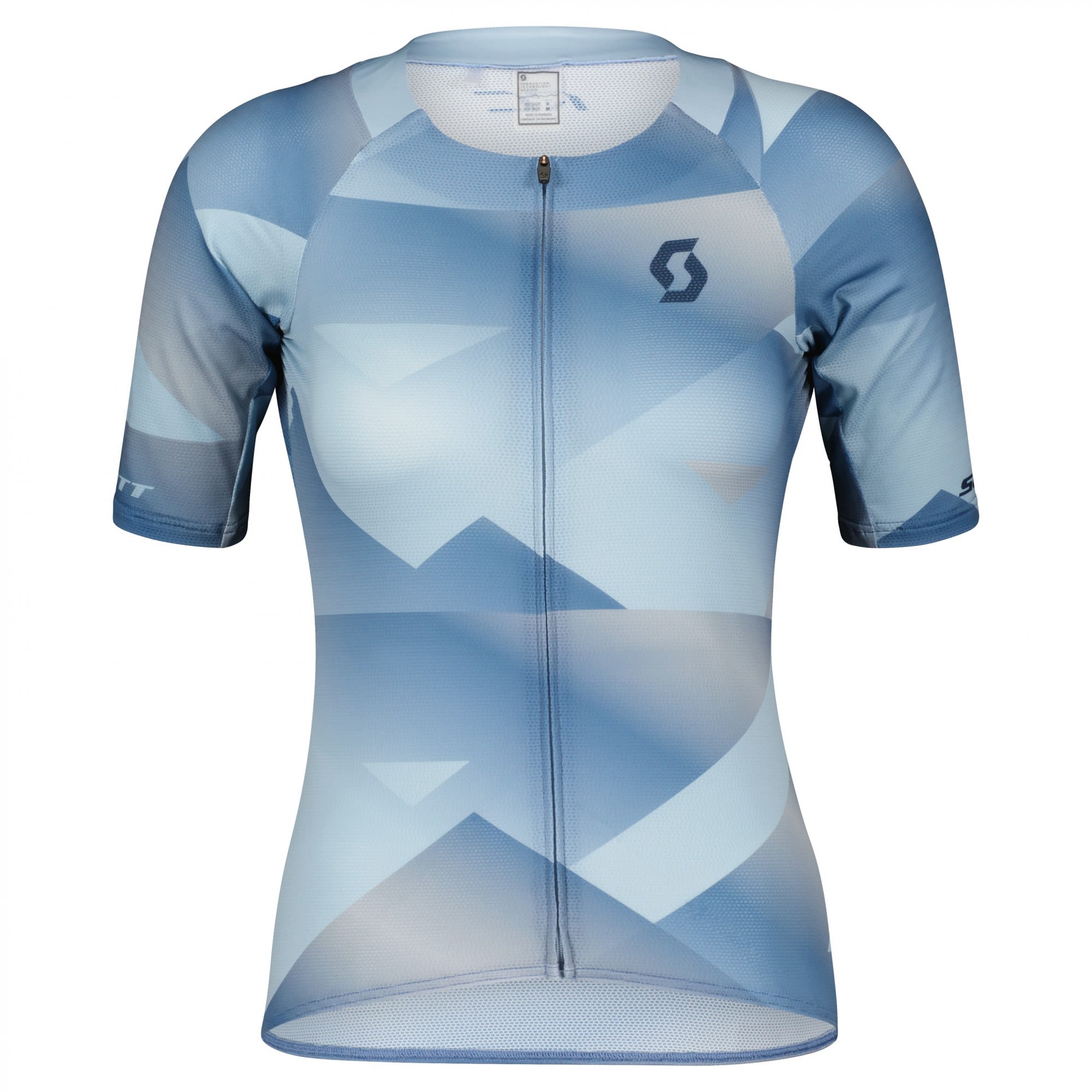 Scott W Rc Premium Clmber S/sl Shirt Blau | Größe XS | Damen Kurzarm-Radtrikot