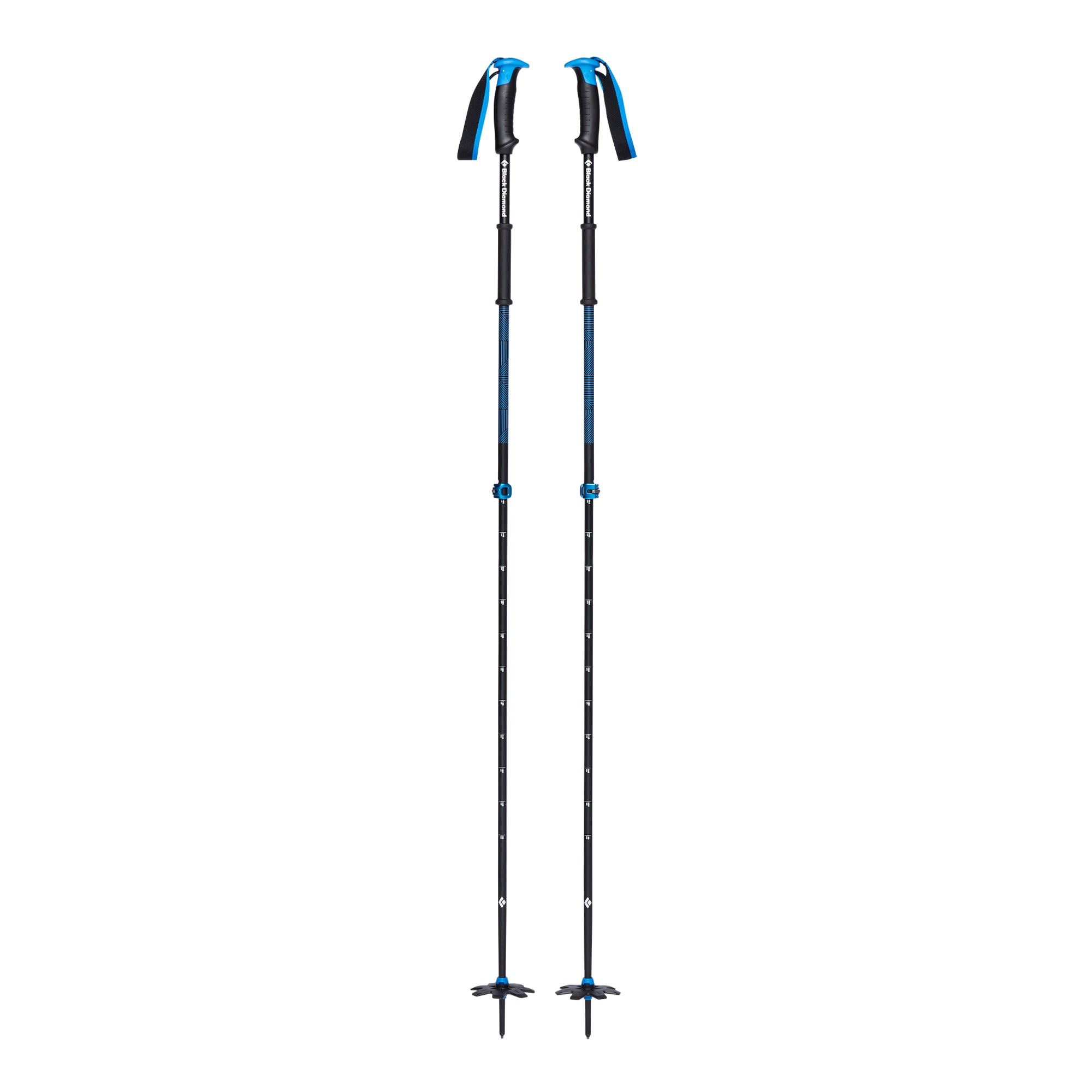 Black Diamond Traverse Pro Ski Poles Blau / Schwarz | Größe 145 cm |  Ski- & T