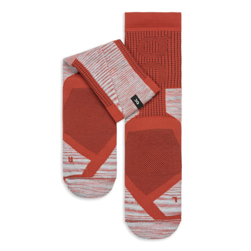 On Running W Explorer Merino Sock Rot | Größe XS | Damen Kompressionssocken