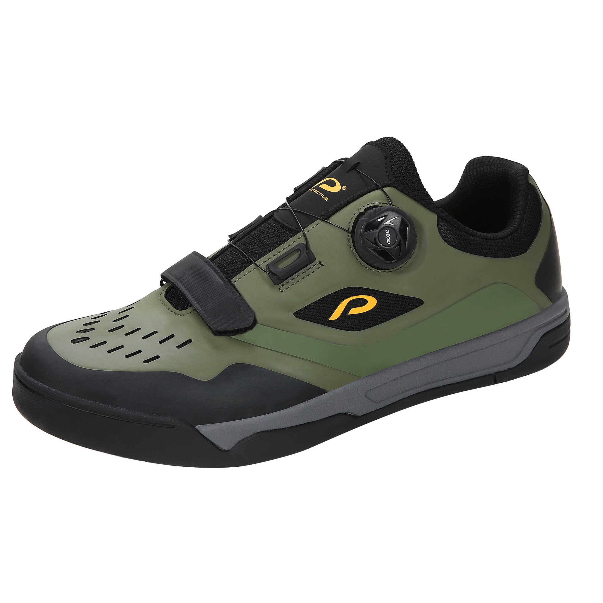Protective M P-gravel Pit Shoes Oliv | Größe EU 41.5 | Herren Freeride Bikesch