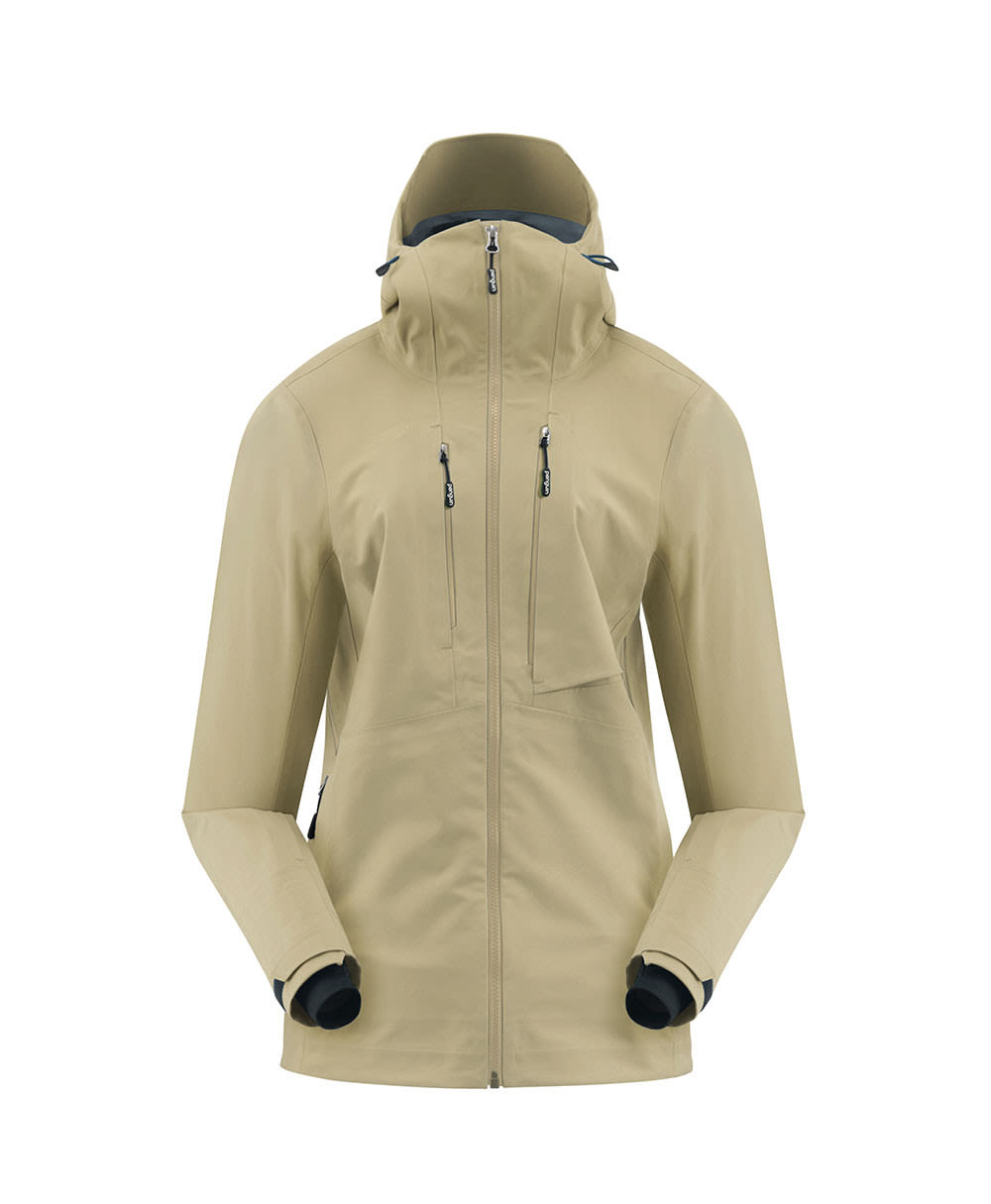 Penguin W 3l Dermizax Shell Jacket Beige | Größe XL | Damen Ski- & Snowboardja