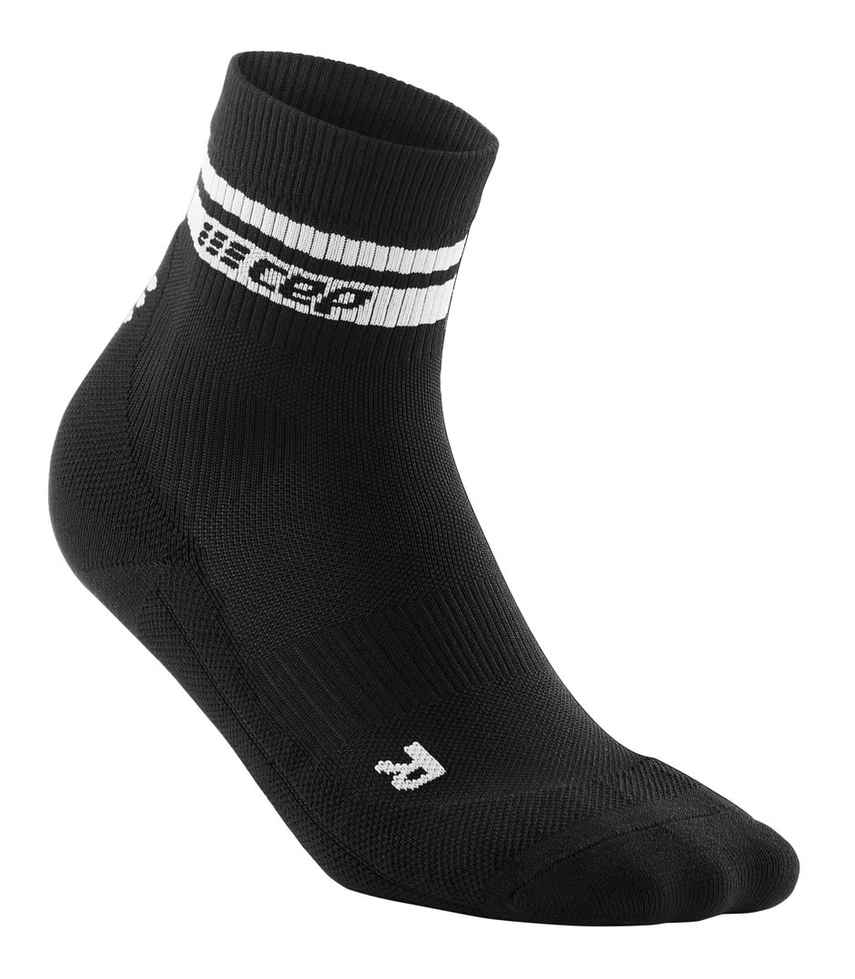 Cep W 80´s Compression Mid Cut Socks Schwarz | Größe II | Damen Kompressionss