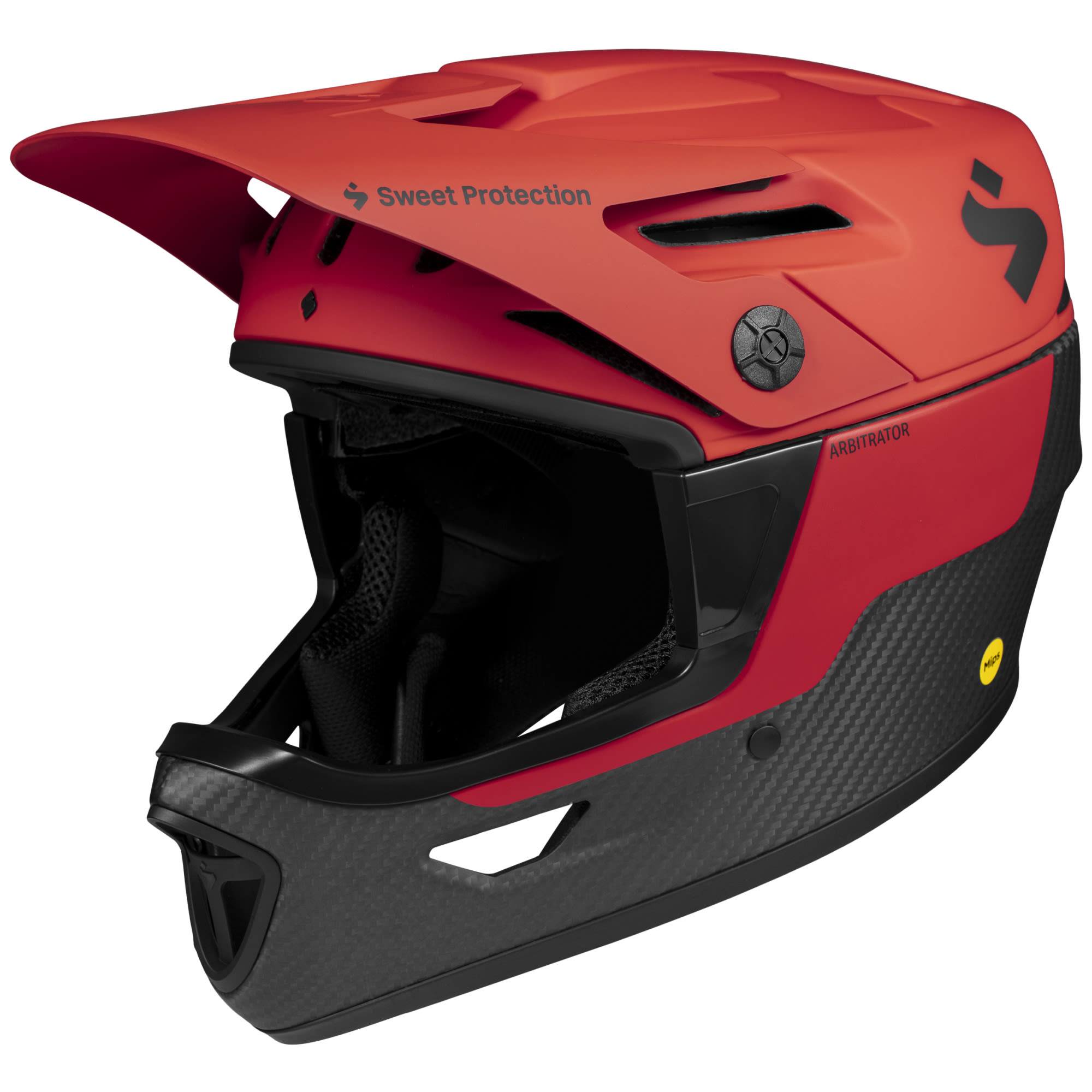 Sweet Protection Arbitrator Mips Helmet Rot | Größe S-M |  Fahrradhelm