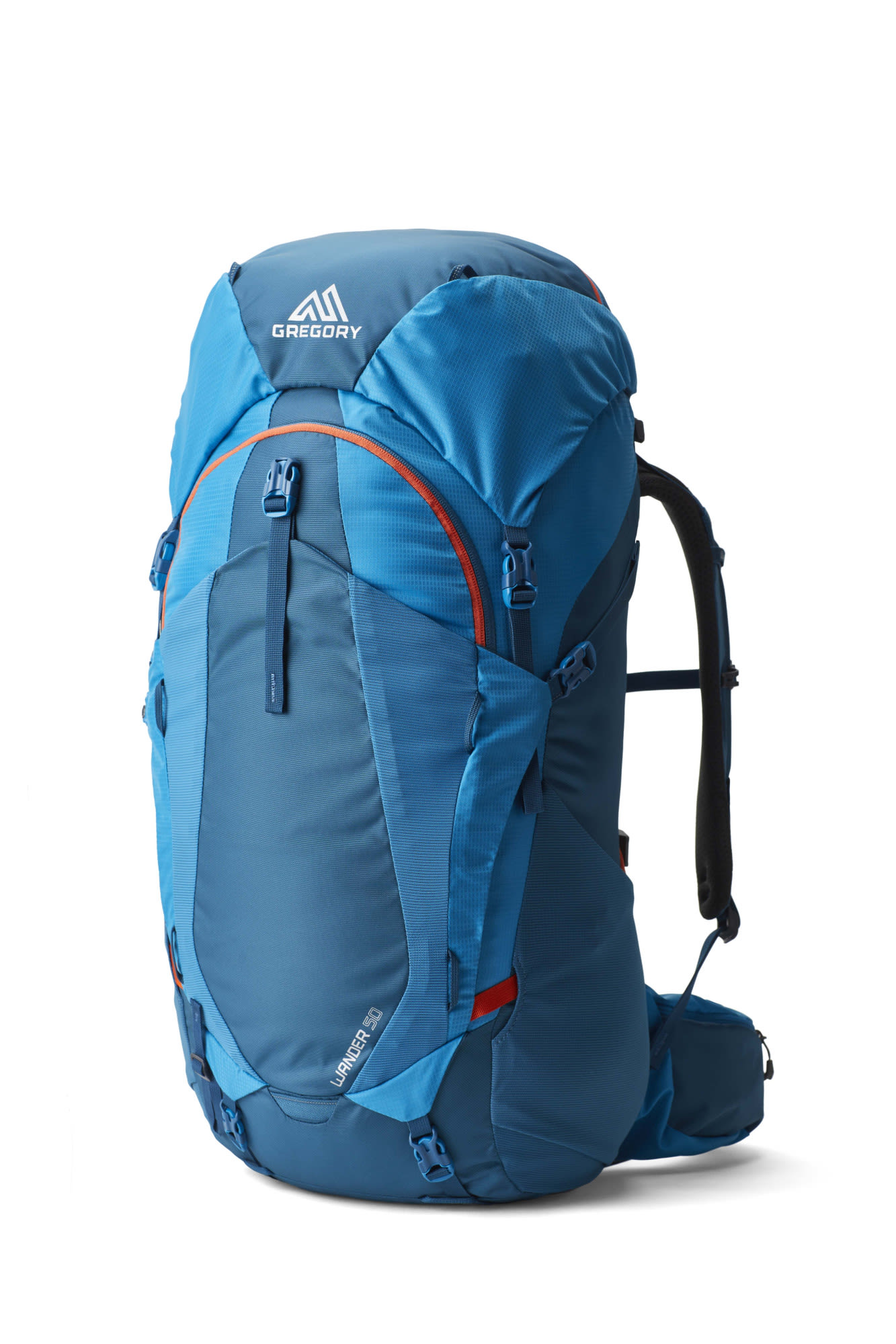 Gregory Youth Wander 50 Blau | Größe 50l | Kinder Alpin- & Trekkingrucksack