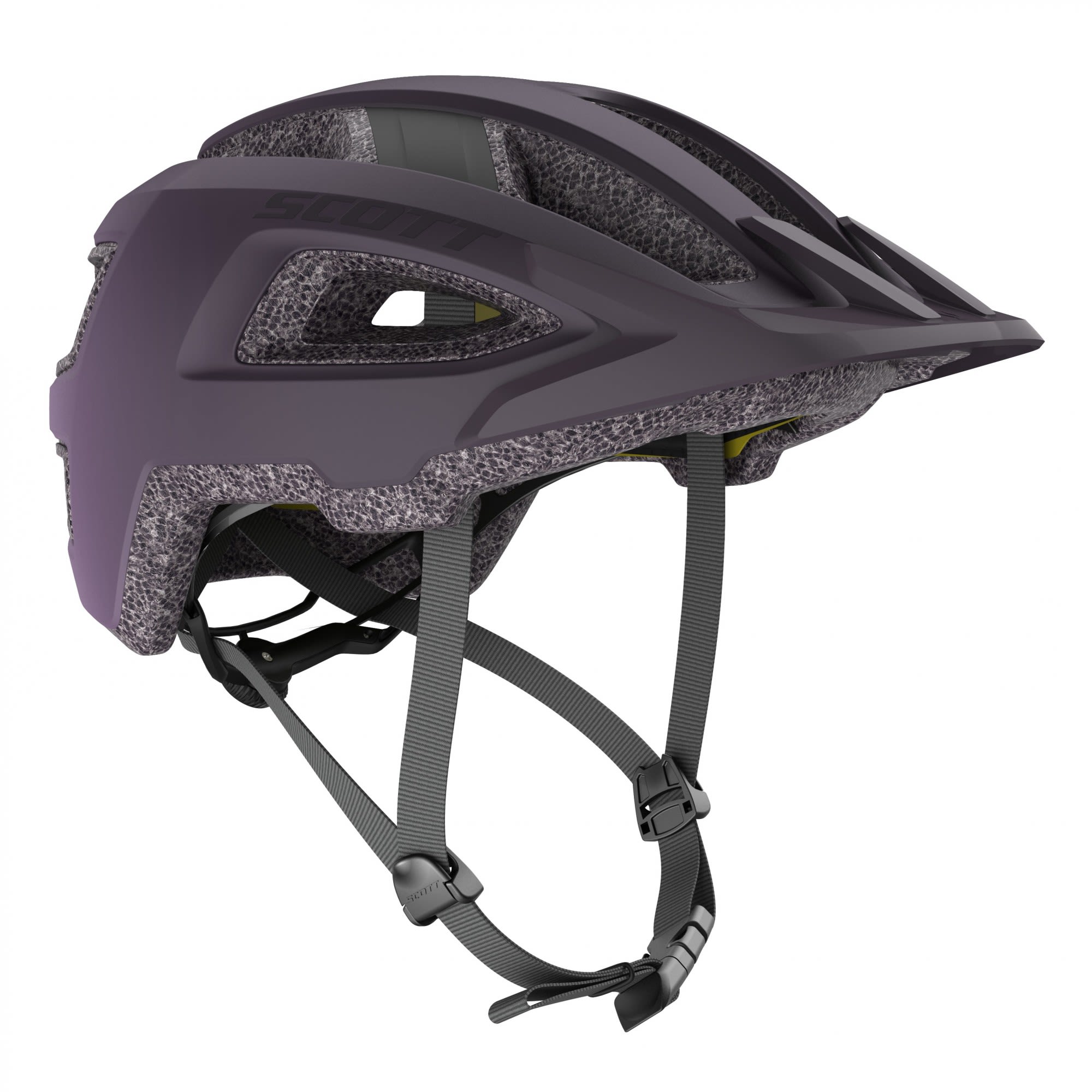 Scott Groove Plus Helmet Lila | Größe M/L |  Fahrradhelm