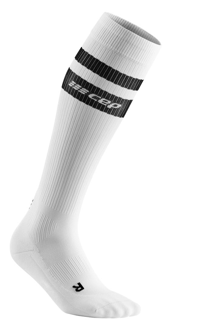 Cep M 80´s Compression Socks Weiß | Größe IV | Herren Kompressionssocken